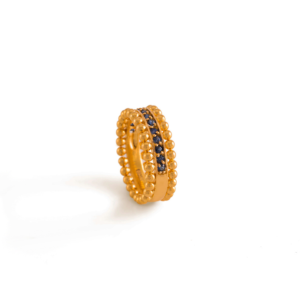 King and Queen Pave Ring