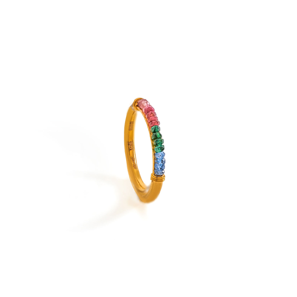King and Queen Skinny Ring