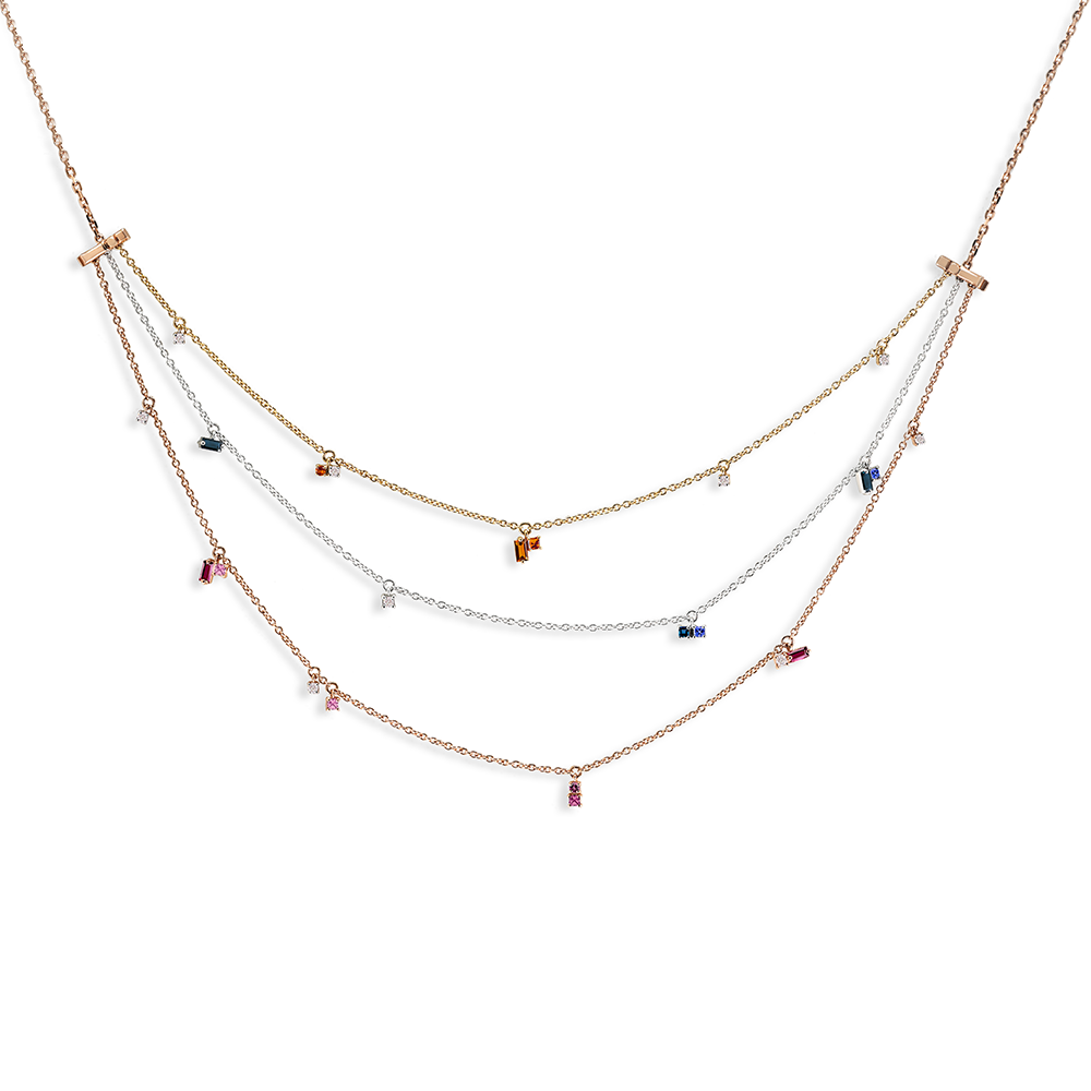 Wehaj Radiance Triple Necklace